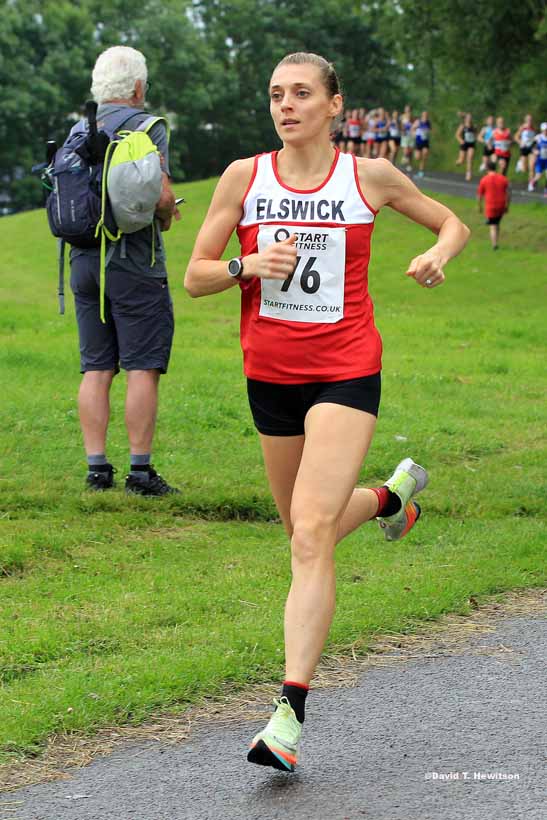 Womens and Mens Over-50s 2023 Sunderland 5k Road Race, July 20th.  Photo: David T. Hewitson/Sports for All Pics